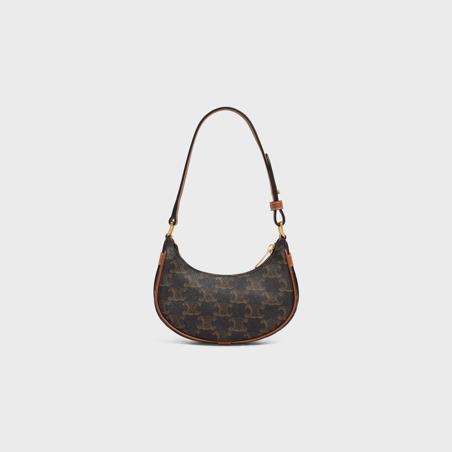 CELINE MINI AVA in Triomphe canvas and calfskin 10I602DS1.04LU