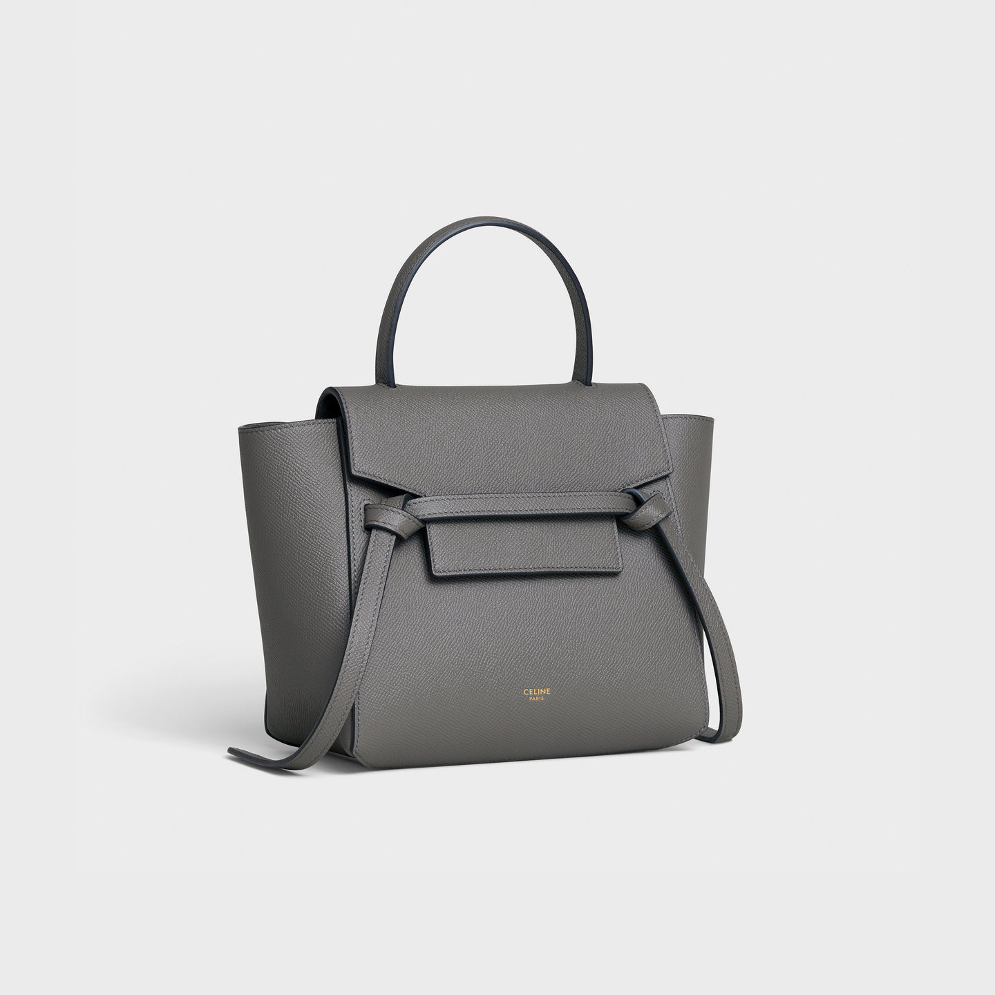 CELINE Nano Belt bag in grained calfskin 189003ZVA.10DC