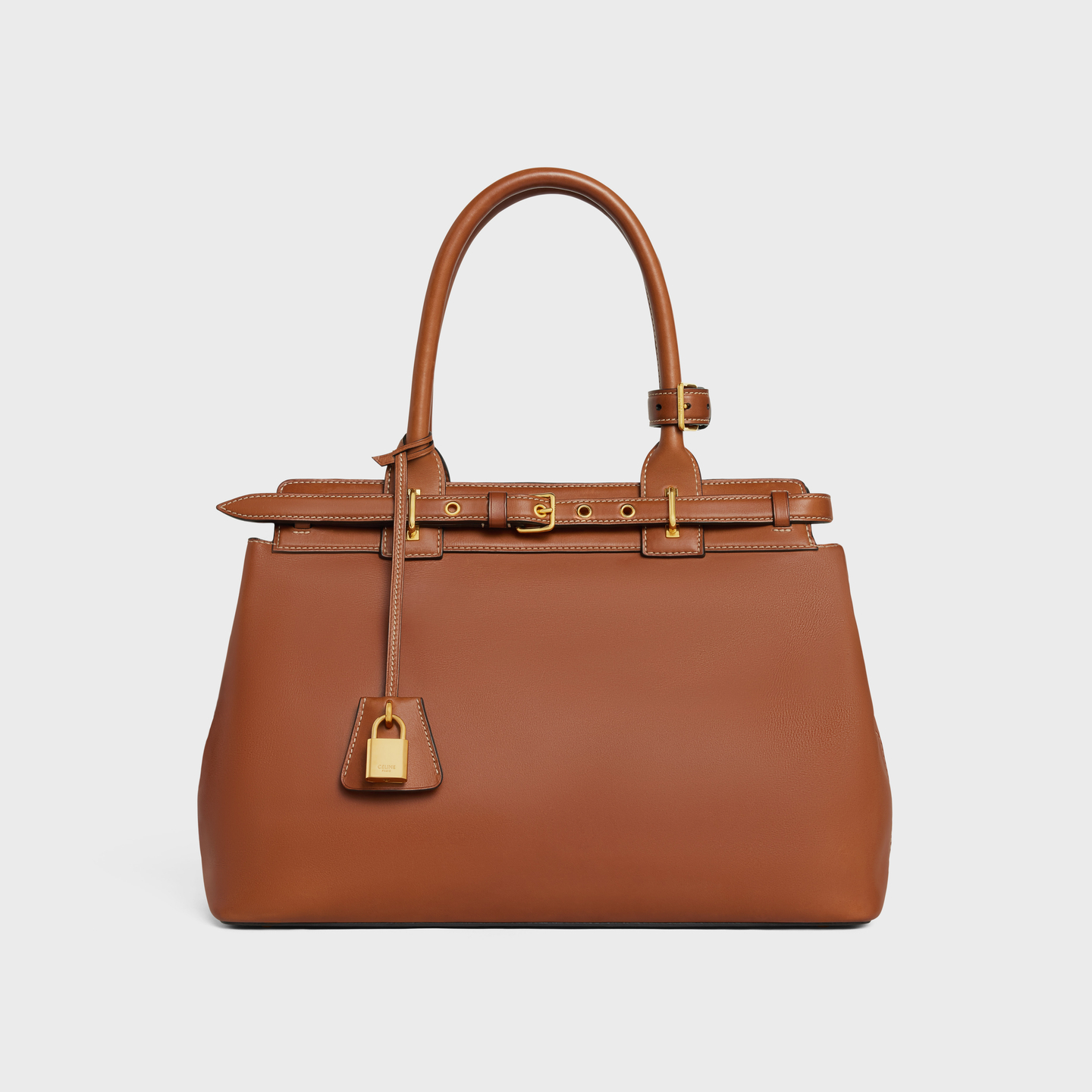 CELINE CELINE CONTI BAG in natural calfskin 199873ET7.04LU