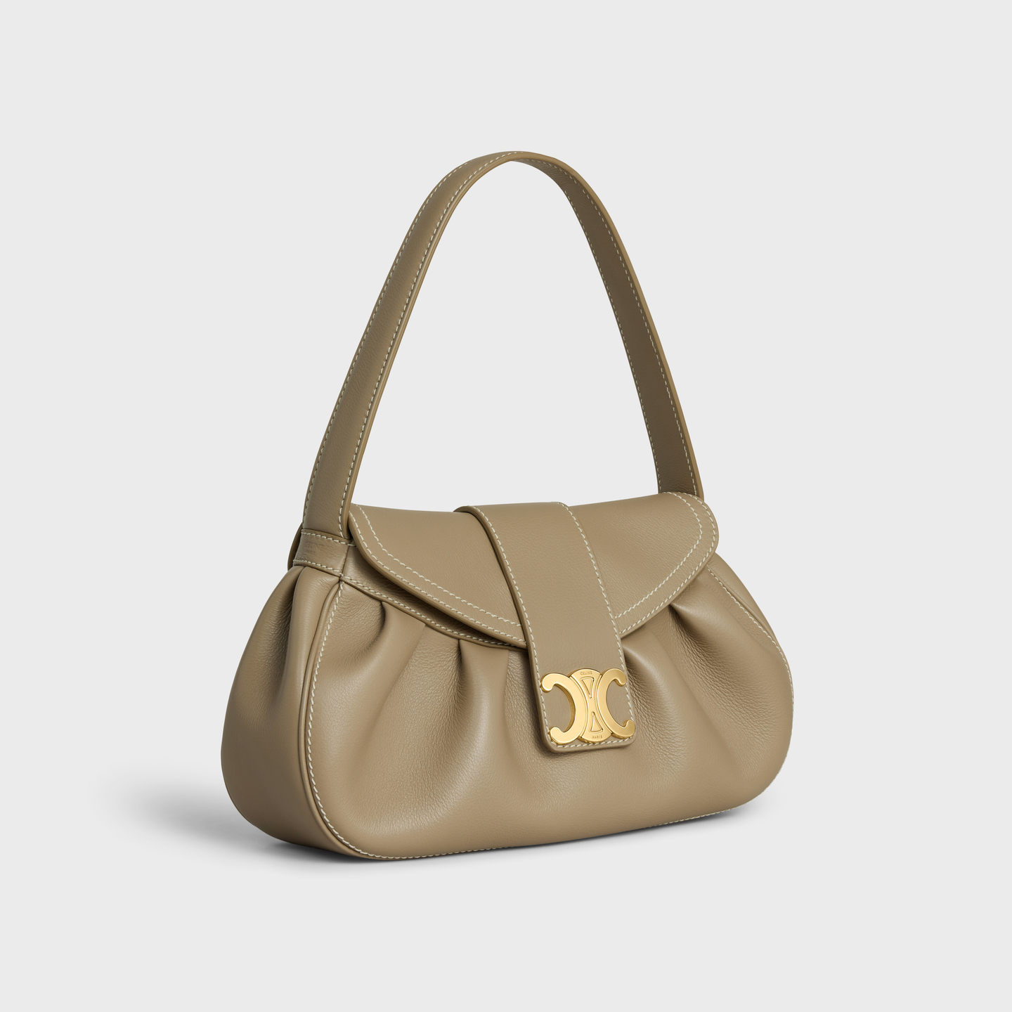 CELINE MEDIUM POLLY BAG in SUPPLE CALFSKIN 115633FDU.18BP