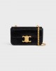 CELINE CHAIN SHOULDER BAG CLAUDE in Lizard 115204BF5.38NO