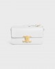 CELINE SHOULDER BAG CLAUDE in shiny calfskin 194143BF4.01HT