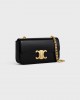 CELINE CHAIN SHOULDER BAG CLAUDE in shiny calfskin 115203BF4.38NO