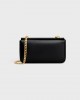 CELINE CHAIN SHOULDER BAG CLAUDE in shiny calfskin 115203BF4.38NO