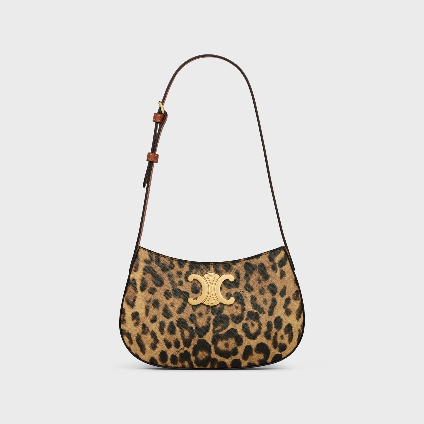 CELINE MEDIUM TILLY BAG in CELINE LEOPARD CANVAS 115702FUP.19LE