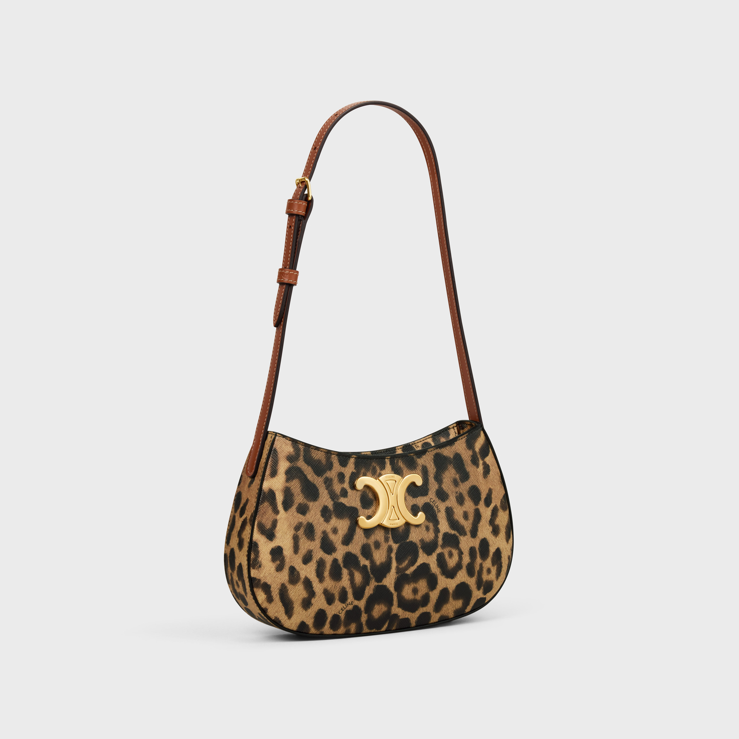 CELINE MEDIUM TILLY BAG in CELINE LEOPARD CANVAS 115702FUP.19LE