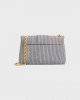 CELINE Medium Celine Victoire Bag in striped textile 115852FUH.07OC