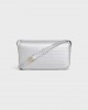 CELINE SHOULDER BAG CLAUDE in LAMINATED CALFSKIN WITH TRIOMPHE ALLOVER 194143FMV.36AG