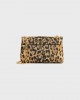 CELINE TEEN CELINE VICTOIRE BAG in CELINE CANVAS WITH LEOPARD PRINT 116592FUF.19LE