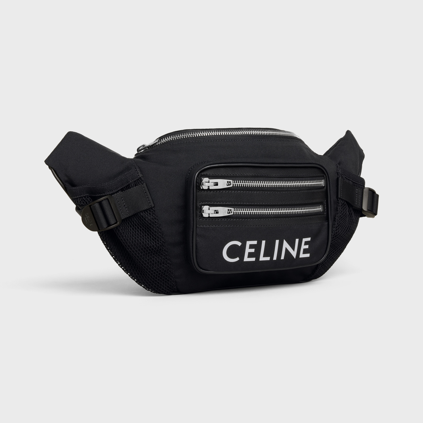 CELINE BELT BAG TREKKING IN NYLON WITH CELINE PRINT 198682DMT.38SI