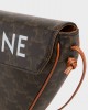 CELINE triangle bag in Triomphe Canvas with Celine print 195902BZK.04LI