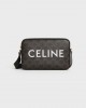 CELINE Medium Messenger Bag in Triomphe Canvas with Celine Print 194502CIM.38NO