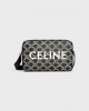 CELINE Medium Messenger Bag in Triomphe canvas twotone with Celine print 194502FQ1.38AW