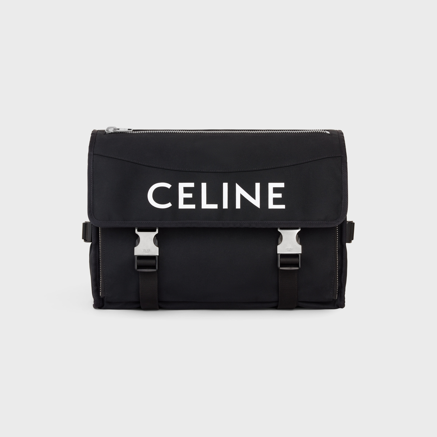 CELINE LARGE MESSENGER in nylon with celine print 198712DMT.38SI