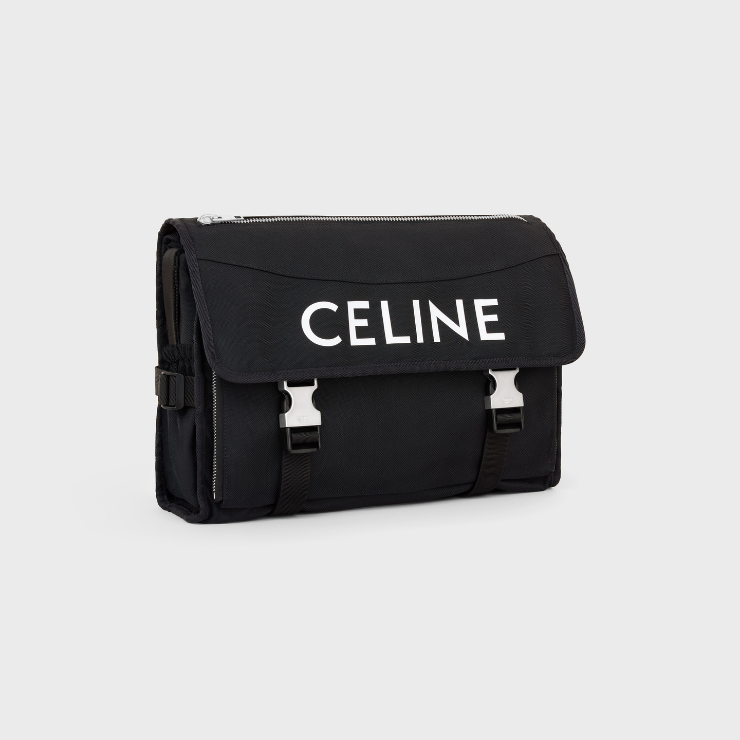 CELINE LARGE MESSENGER in nylon with celine print 198712DMT.38SI