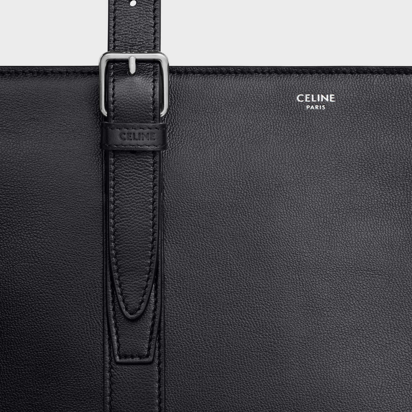 CELINE CABAS WITH BUCKLE in SMOOTH CALFSKIN 113743ESY.38SI