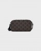 CELINE MINI MESSENGER BOX in TRIOMPHE CANVAS AND CALFSKIN 114902EVJ.38SI