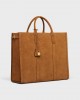 CELINE Large cabas in Suede calfskin 113793FG9.18PE