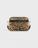 CELINE SMALL MESSENGER in Celine canvas with leopard print 113942FPF.19LL