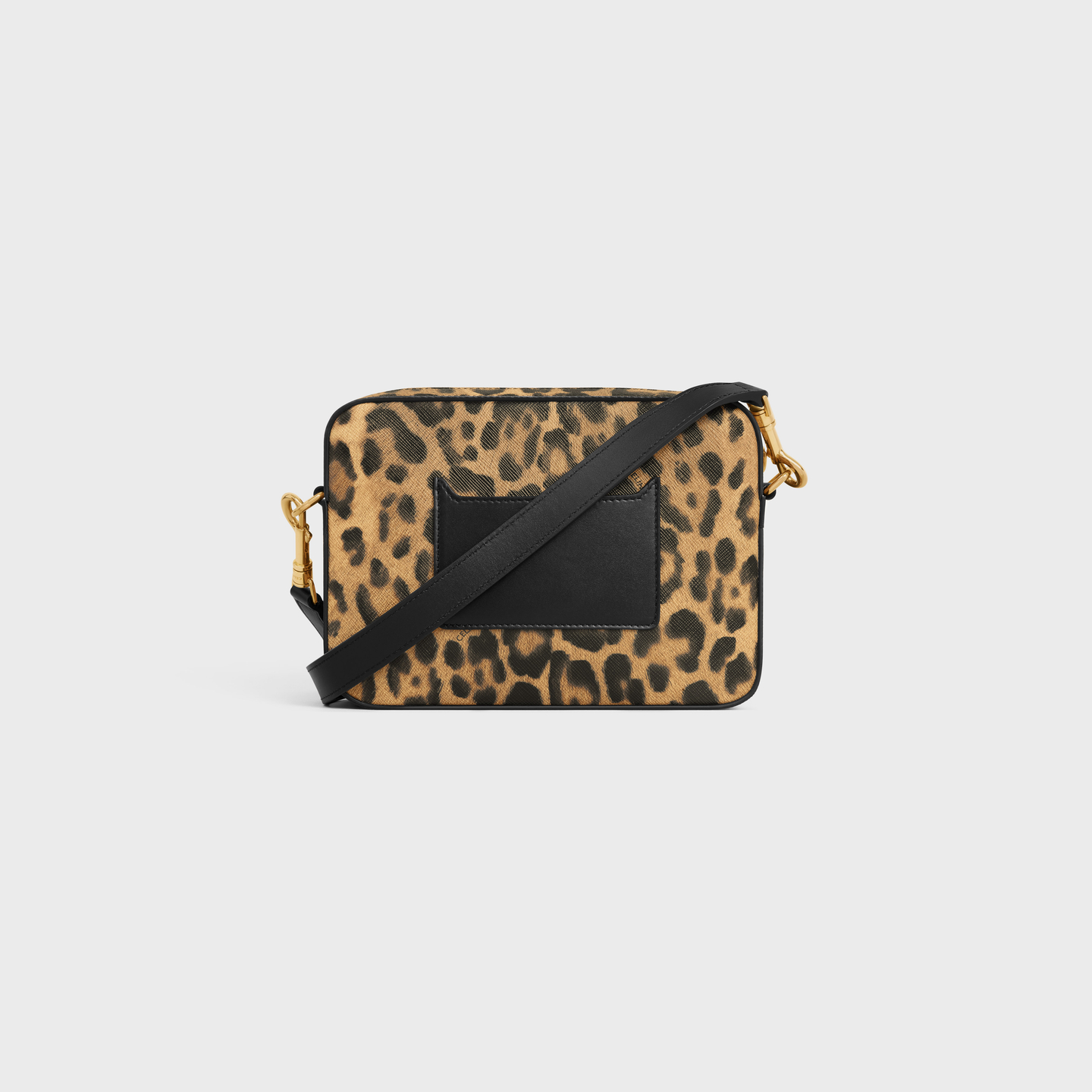 CELINE SMALL MESSENGER in Celine canvas with leopard print 113942FPF.19LL