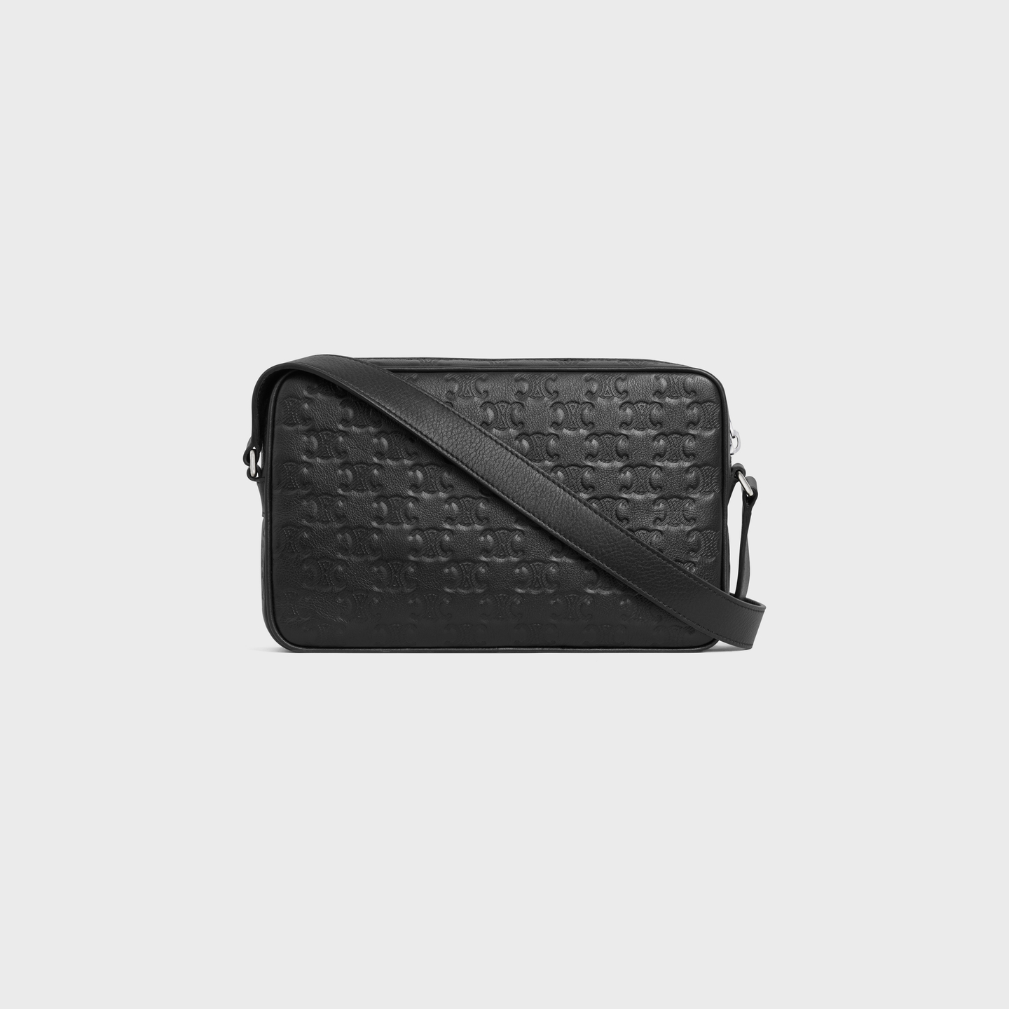 CELINE Medium messenger in Calfskin with triomphe embossed 117003FS3.38SI