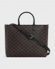 CELINE Large cabas in Triomphe canvas and calfskin 115872FRC.38SI