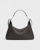 CELINE Large Strap Romy in Triomphe canvas and calfskin 111772FT8.38SI