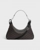 CELINE Large Strap Romy in Triomphe canvas and calfskin 111772FT8.38SI