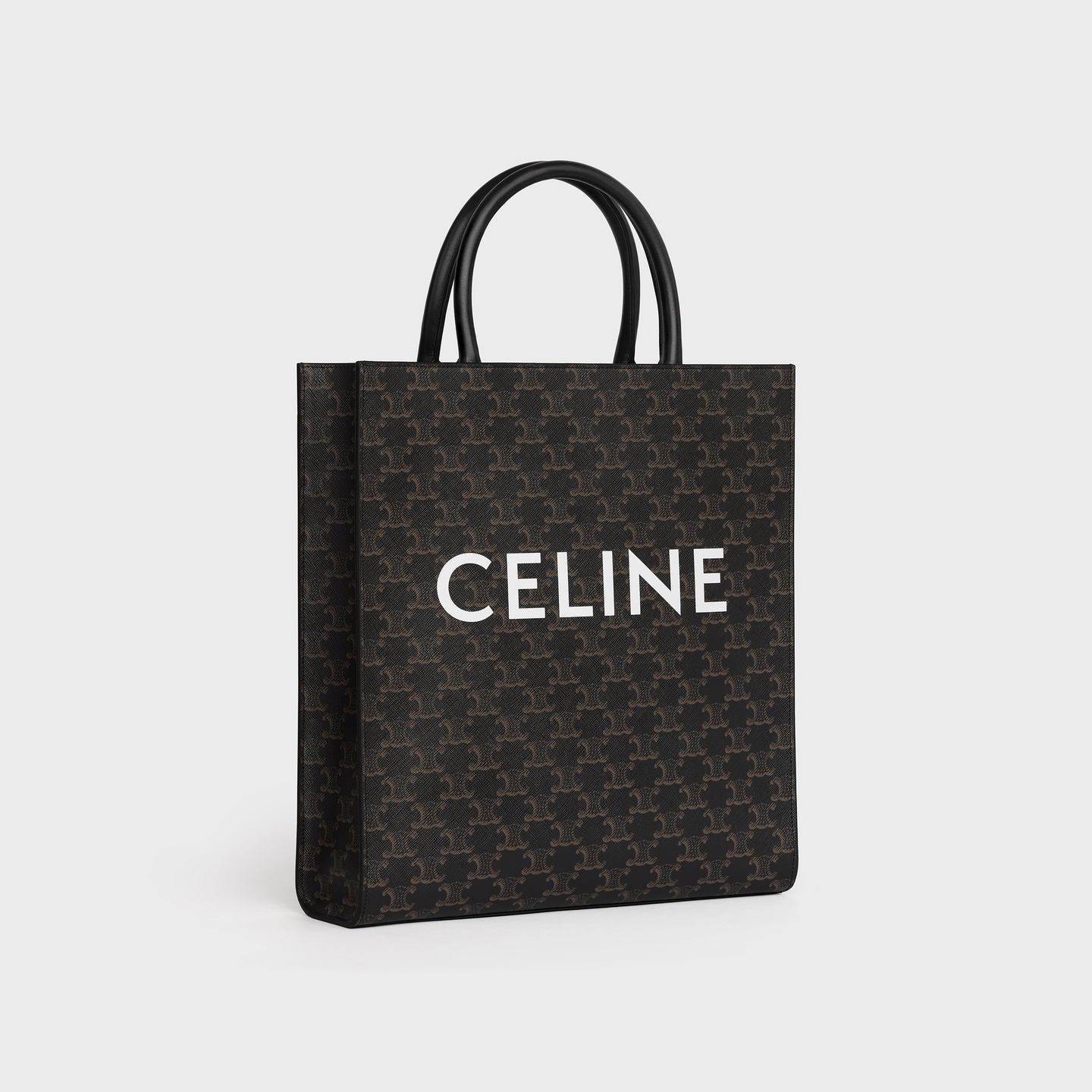 CELINE Medium Vertical Cabas in Triomphe Canvas with Celine Print 194432CIM.38OG