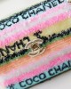 CHANEL 22A Color Letter Sequins CF Mini AS3268 12cm