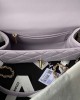 CHANEL Sheepskin Purple AS4957 Bag 17x21x8.5cm