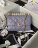 CHANEL 24A Handcrafted Pearl Bag AS5001 12.5x19x7cm