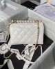 CHANEL 24A Handcrafted Pearl Bag AS5001 12.5x19x7cm