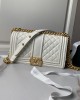 CHANEL 24A Le Boy Flap Bag 67086 25cm