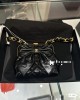 CHANEL 24A Bow Frog Mouth Bag AP4028 12x13x4cm