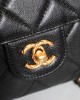 CHANEL Mini Black & Gold Crossbody Bag AS4956 13x18x8cm