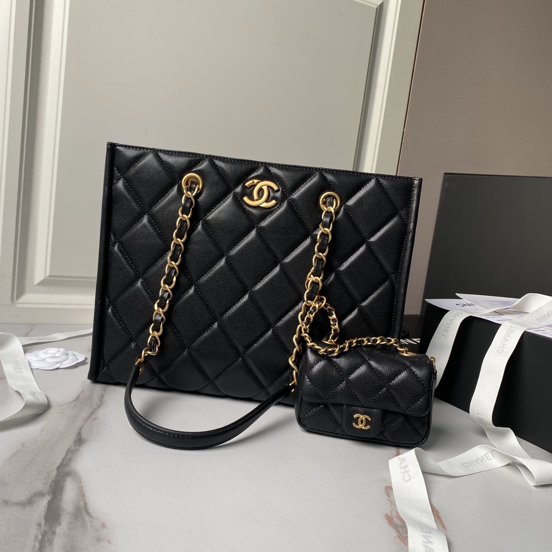 CHANEL 24A Shopping Bag AS4940 24x30.5cm