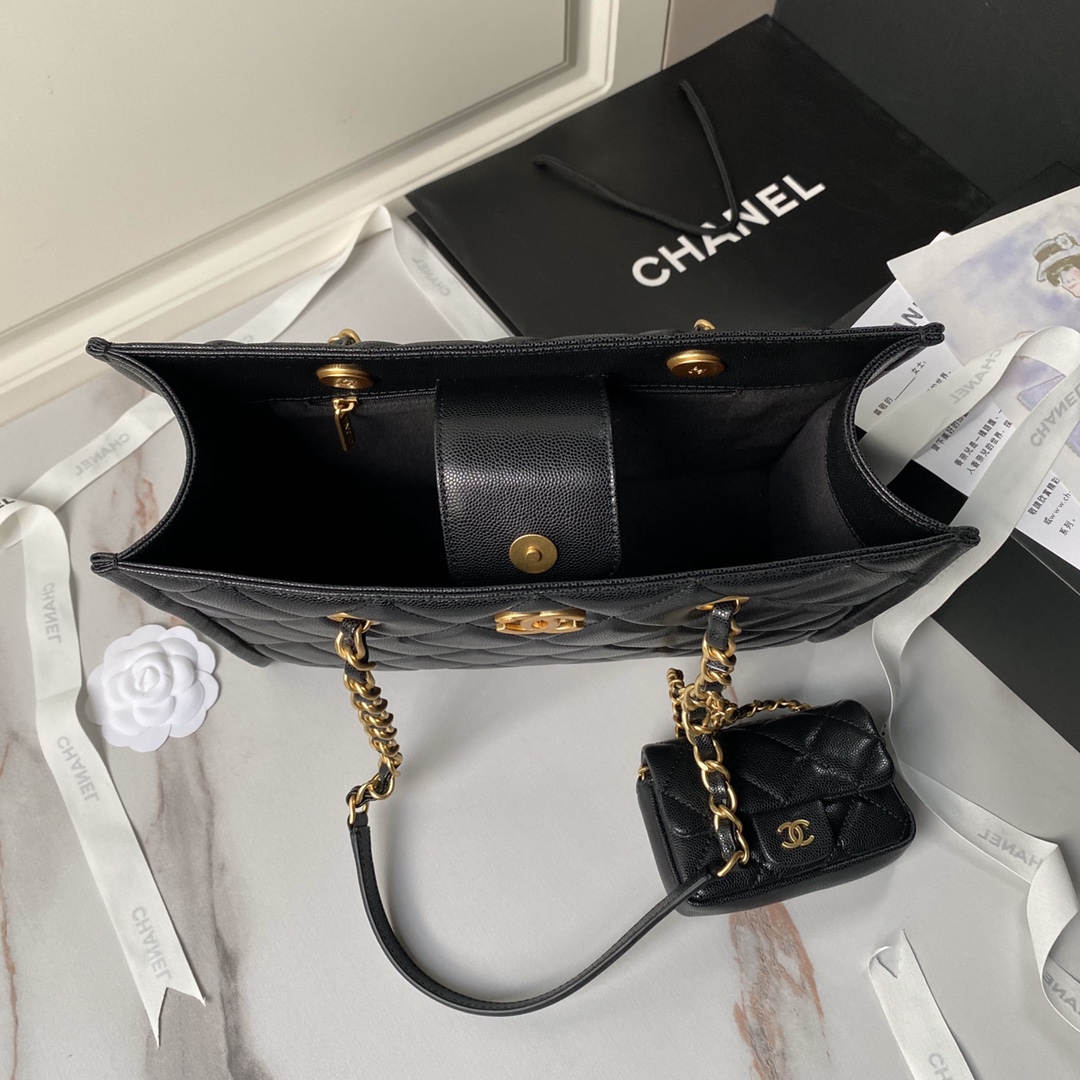 CHANEL 24A Shopping Bag AS4940 24x30.5cm