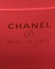 CHANEL Rhinestone Handle Cosmetic Bag AP3799 17cm