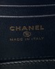 CHANEL Rhinestone Handle Cosmetic Bag AP3799 17cm