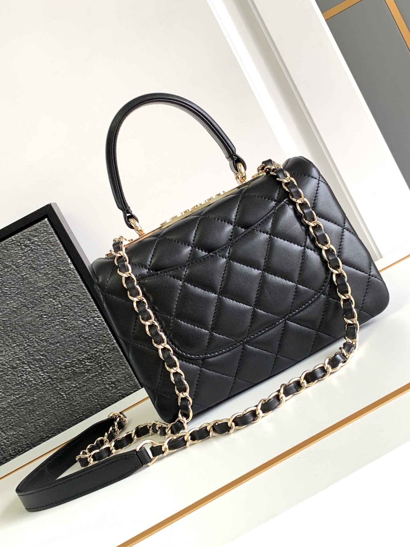 CHANEL Trendy CC Mini Full Diamond AS4654 20cm