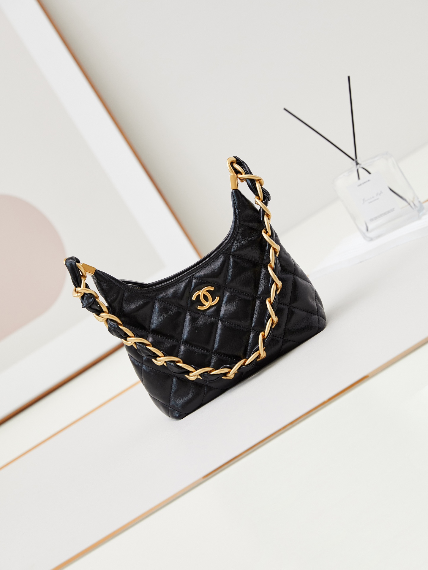 CHANEL High-end Hobo Bag AS4922 Small Size