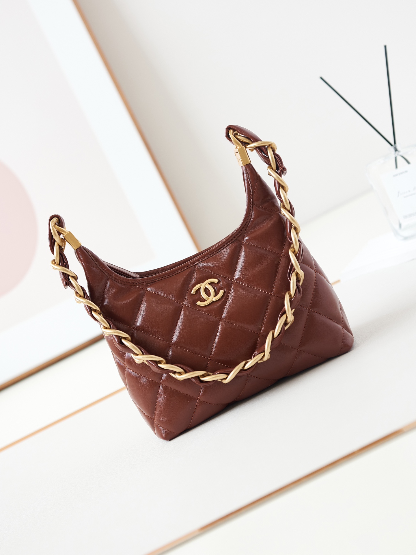 CHANEL High-end Hobo Bag AS4922 Small Size