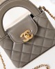 CHANEL 23K Kelly Handle Bag Mini AS3435