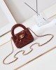 CHANEL 23K Kelly Mini Bag AS3435 8.3x12.5x4cm