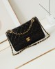 CHANEL 24A Waxed Tofu Bag AS4686 Large 17x25x8cm