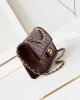 CHANEL 24A Waxed Tofu Bag AS4686 Large 17x25x8cm