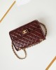 CHANEL 24A Waxed Tofu Bag AS4686 Large 17x25x8cm