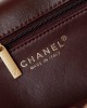 CHANEL 24A Waxed Tofu Bag AS4686 Large 17x25x8cm