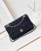 CHANEL 24A Waxed Tofu Bag AS4686 Large 17x25x8cm